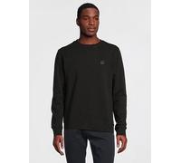 BOSS Mens Westart Cotton-terry relaxed-fit sweatshirt with logo patch