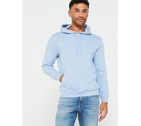 BOSS Wetalk Overhead Tonal Logo Hoodie - Light Blue, Light Blue, Size 3Xl, Men Light Blue