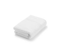 BOSS White cotton bath towel with embroidered logo - Style LOFT WhiteN Bath towel 070140, BTOW-1013459 White ONESI