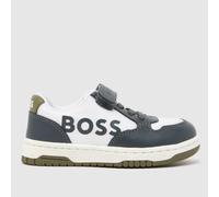 Boss - Sneakers With Elasticated Laces - Dark Grey - Boy - Size 24