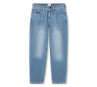 Boss - Wide-leg 5-pocket Cotton Jeans - Denim Blue Clear - Boy - 12 Years