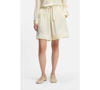 BOSS Wide-leg Bermuda shorts with elasticated waistband - Style Tonca, 50565058 Light Yellow 14