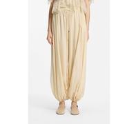 BOSS Wide-leg-fit trousers blended with modal - Style C_Tindiana, 50573164 Light Yellow 6