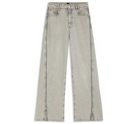 BOSS Wide-leg jeans in grey denim with hem slits - Style C_MARLENE HR SPLIT, 50542436 Light Grey 30/34