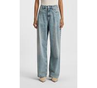 BOSS Wide-leg jeans with front pleats - Style C_SLOUCHY PLEATED MR, 50542435 Light Blue 29/32
