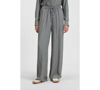 BOSS Wide-leg trousers with logo jacquard - Style C_Tane, 50544016 Grey 8