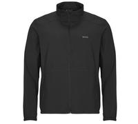 BOSS Water-repellent Zip-up Jacket with Four-way Stretch (Black, XL)