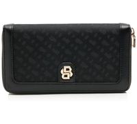 BOSS Women B_icon Zip Around Mg Wallet, Black 1, OneSize