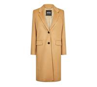 Boss Womens 10244030 01 Overcoat in Medium Beige - Size 6 UK