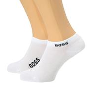 BOSS Women's 2P AS Logo CC W Ankle Socks, White100, 35-38