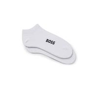 BOSS Women's 2P AS Logo CC W Ankle Socks, White100, 35-38