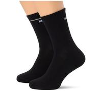 BOSS Women's 2P QS Iconic CC W Quarter Socks, Black1, 35-38