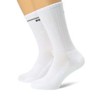 BOSS Women's 2P QS Iconic CC W Quarter Socks, White100, 39-42