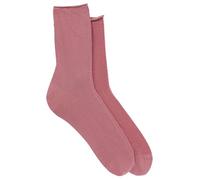 BOSS Women's 2P QS Soft MD effect Quarter Socks, Light/Pastel Red633,