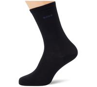 BOSS Women's 2p Rs Uni Logo Cc W 10272219 0 Regular_Socks, Dark Blue, 35-38