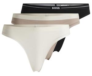 BOSS Women's 3P THONG String, Open Miscellaneous961,