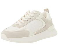 BOSS Mixed-material trainers with Double B monogram - Style B Icon_Runn_sdny1, 50557764 Natural 3