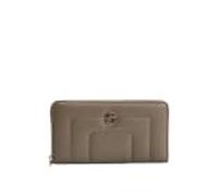 BOSS Women's B_icon Zip Around Wallet, Open Brown, One Size