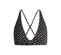 BOSS Women's Bb Monogram Triangle Bikini top, Open Miscellaneous960, L