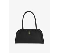 BOSS Ariell bowling bag in leather with Double B monogram - Style Ariell Bowling M, 50557944 Black pcs.