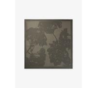 Boss Womens Boss Patterned Silk Scarf Dark Green 1 Size