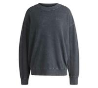 Boss Women's C Elaslogan Sweatshirt - Black - XS - Black - 96% Cotton/4% Elastane