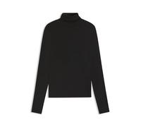 BOSS Women's C_Eliana Jersey Top, Black, M