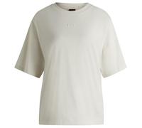 BOSS Women's C_Enis_Small_Logo T_Shirt, Open White118,
