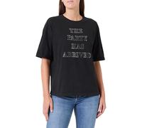 BOSS Women's C_evi_11 T-Shirt, Black, M