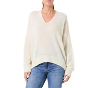 BOSS Women's C_foletta Knitted_Sweater, 295open Beige, L