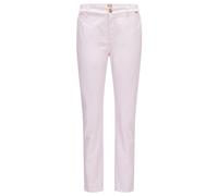 Boss Womens C_Tachini2-D Trousers in Pink Cotton - Size 4 UK