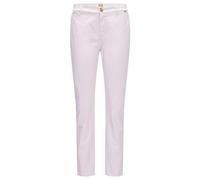 Boss Womens C_Tachini2-D Trousers - Light Pink - 6 UK - Light Pink - 97% Cotton/3% Elastane