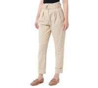 BOSS Women's C_tashaina2-d Trousers_Flat, Open Beige287, 12
