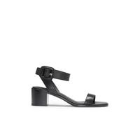 BOSS Women's Charlize_San50_VCBK Sandal, Black, 4 UK
