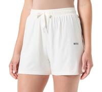 Hugo Boss Women's Luxe Modal Loungewear Shorts, Open White - Size: 8