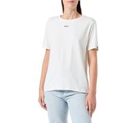 BOSS Women's Luxe Modal Loungewear T-Shirt, Open White - Size: 18/16