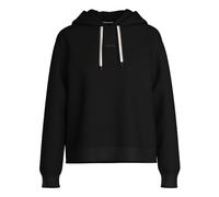 BOSS Women's CP Stripe_Hoodie Loungew Sweatshirt, Black1, L