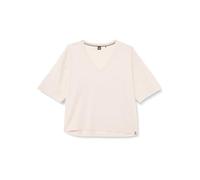 BOSS Women's Cp Stripe Loungewear T Shirt, Light/Pastel Pink680, XL