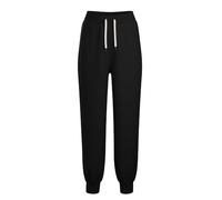 BOSS Women's CP Stripe_Pants Cuff Loungewear, Black1, XL