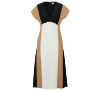 Boss Womens Debrany Casual Dress - Black/White/Brown - Black/White/Brown - 6 UK