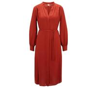 Boss Womens Dibanora 6 Casual Dress - Red - Red - 6 UK - 100% Viscose