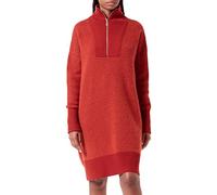 BOSS Womens Finina Relaxed-fit Sweater Dress in a Wool Blend Red