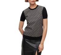 Boss Womens Fordana Sweater in Multi colour - Multicolour Wool - Size 6 UK