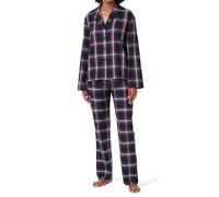 BOSS Women's Holiday_Long Set 10275067 01 Pajama, dunkelgr&uumln, Small