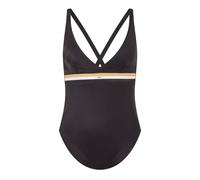 Boss Womens Iconic Swimsuit 10269296 01 Swim Shorts in Black - Size 14 UK