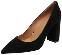 BOSS Women's Janet_ChPump90_SD Pump, Black, EU 41.5, Black, 8.5 UK