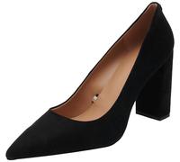BOSS Women's Janet_chpump90_sd1 Pump, Black 1, 3.5 UK