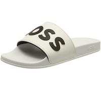 BOSS Women's Kirk_Slid_rblg Slide, White100