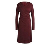 Boss Womens/Ladies Ettita All-Over Print Wrap Front Casual / S Red GT7530