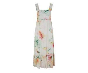 Boss Womens/Ladies Floral Square Neck Maxi Dress GT34895